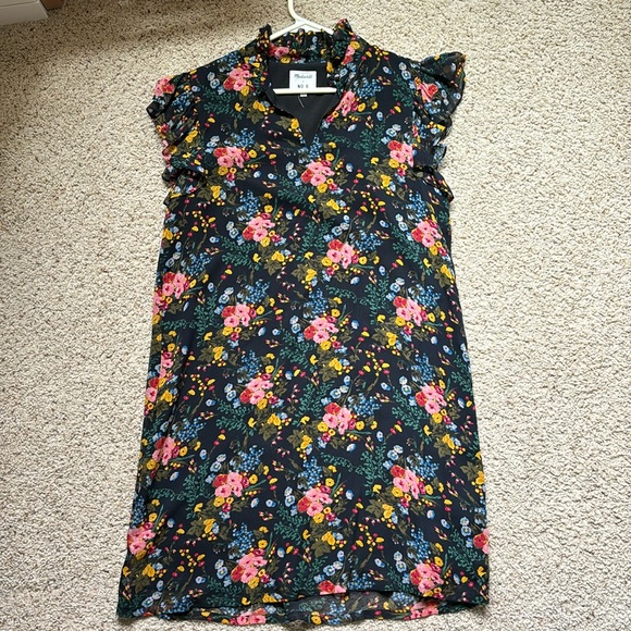 Madewell x No. 6 silk beacon floral dress - Picture 1 of 8